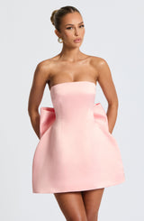 Fioreclo Abbie Mini Dress in Blush