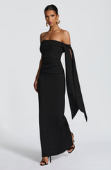 Fioreclo Addyson Maxi Dress in Black