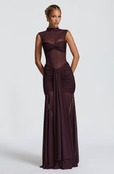 Fioreclo Adina Rose Top in Plum