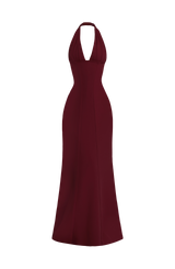 Fioreclo Adorabelle Maxi Dress in Cherry Lacquer