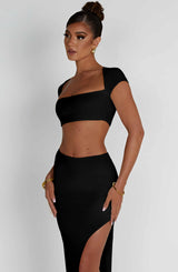 Fioreclo Adornia Top in Black