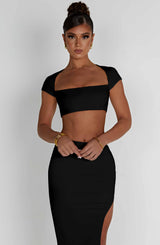 Fioreclo Adornia Top in Black