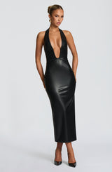Fioreclo Ainslie Midi Dress in Black
