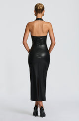 Fioreclo Ainslie Midi Dress in Black