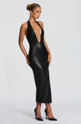 Fioreclo Ainslie Midi Dress in Black
