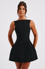 Fioreclo Alanis Mini Dress in Black