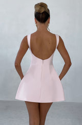 Fioreclo Alanis Mini Dress in Blush