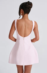 Fioreclo Alanis Mini Dress in Blush