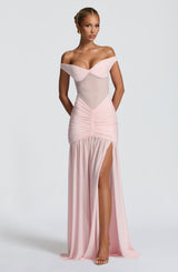 Fioreclo Alaya Maxi Dress in Blush