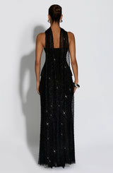 Fioreclo Allora Maxi Skirt in Black