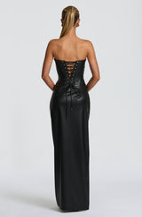 Fioreclo Alva Maxi Dress in Black
