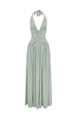 Fioreclo Amara Maxi Dress in Sage