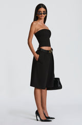 Fioreclo Amarah Bermuda Shorts in Black
