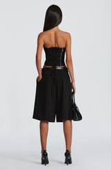Fioreclo Amarah Bermuda Shorts in Black