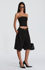 Fioreclo Amarah Bermuda Shorts in Black