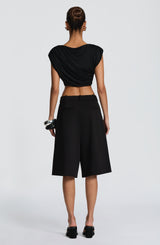 Fioreclo Amarah Bermuda Shorts in Black