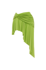 Fioreclo Amaro Mini Skirt in Olive