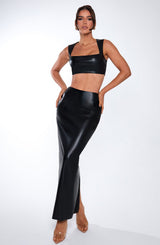 Fioreclo Amaya Top in Black