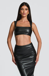 Fioreclo Amaya Top in Black