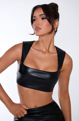Fioreclo Amaya Top in Black