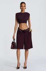 Fioreclo Amora Top in Plum