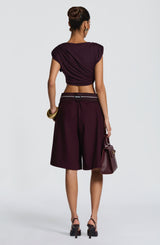 Fioreclo Amora Top in Plum