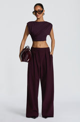 Fioreclo Amora Top in Plum