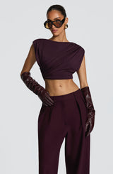 Fioreclo Amora Top in Plum