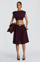 Fioreclo Amora Top in Plum