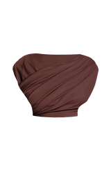 Fioreclo Amora Top in Plum Brown