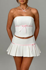 Fioreclo Anaia Top in Ivory