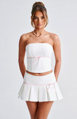 Fioreclo Anaia Top in Ivory
