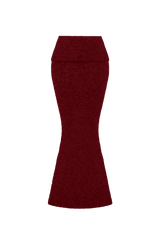Fioreclo Andra Maxi Skirt in Burgundy