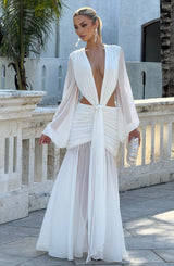 Fioreclo Andreia Maxi Dress in Ivory