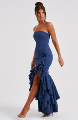 Fioreclo Angelique Maxi Dress in Navy