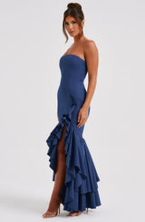 Fioreclo Angelique Maxi Dress in Navy
