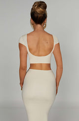 Fioreclo Anika Top in Cream