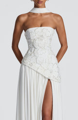 Fioreclo Anneka Maxi Dress in Ivory
