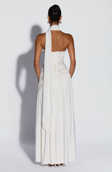 Fioreclo Anneka Maxi Dress in Ivory