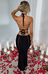 Fioreclo Arden Maxi Dress in Black