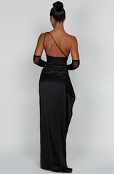 Fioreclo Ariel Maxi Dress in Black
