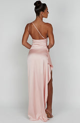 Fioreclo Ariel Maxi Dress in Blush