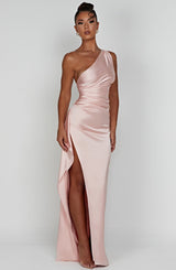 Fioreclo Ariel Maxi Dress in Blush