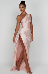 Fioreclo Ariel Maxi Dress in Blush