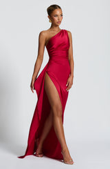Fioreclo Ariel Maxi Dress in Red