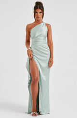 Fioreclo Ariel Maxi Dress in Sage