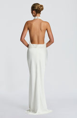 Fioreclo Armelle Maxi Dress in Ivory