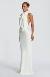 Fioreclo Armelle Maxi Dress in Ivory