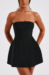 Fioreclo Asha Mini Dress in Black