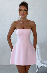 Fioreclo Asha Mini Dress in Blush